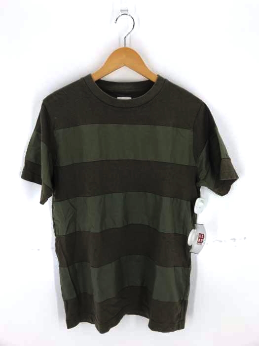 ts(s)（ティーエスエス） Cloth & Jersey Comb. Border Striped T-shirt メンズ トップス