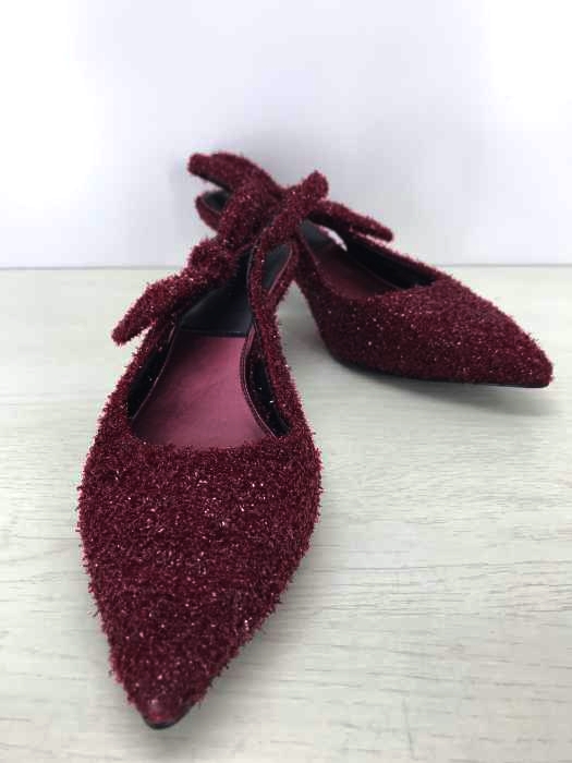 CHARLES & KEITH(チャールズキース) ラメモール リボンストラップパンプス レディース シューズ