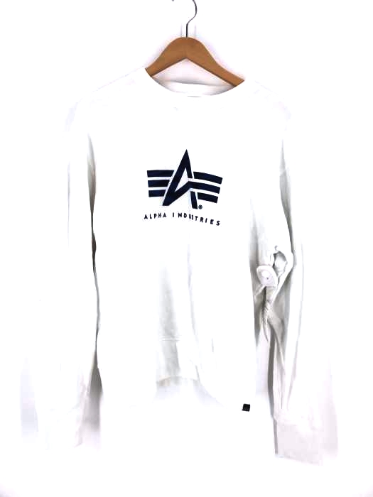 ALPHA INDUSTRIES（アルファインダストリーズ） ロゴデザイントレーナー メンズ トップス