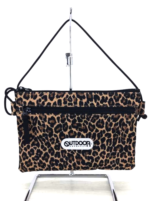 OUTDOOR（アウトドア） レオパード柄サコッシュ メンズ バッグ