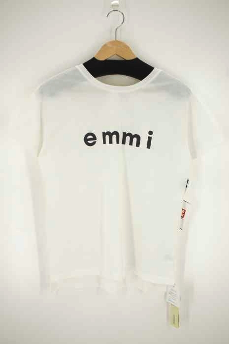 emmi yoga（エミーヨガ） eco・emmiロゴT-shirt レディース トップス