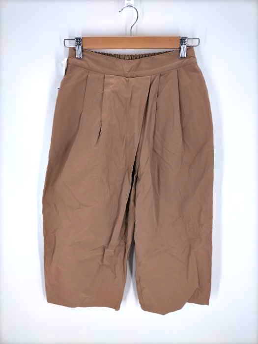 mat quotidien（マコトテディアン） 20SS C/N アシンメトリータックパンツ レディース パンツ