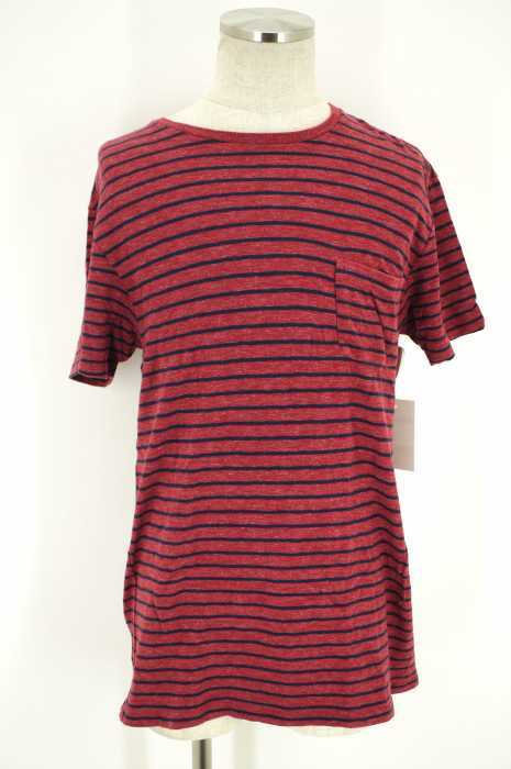 J.CREW（ジェイクルー） ボーダーポケットTシャツ メンズ トップス