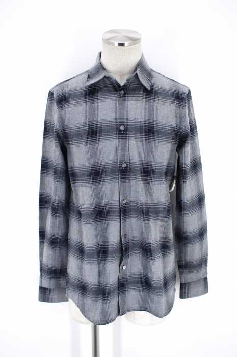 DIESEL BLACK GOLD（ディーゼルブラックゴールド） チェック柄コットンシャツ メンズ トップス
