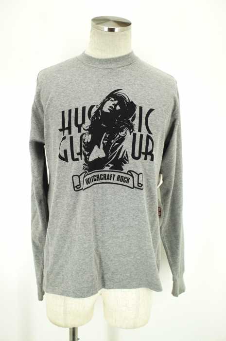 hysteric アメリカ国旗デザイン 長袖Tシャツ 69 カットソー hysteric アメリカ国旗デザイン 長袖Tシャツ 69 カットソー