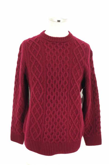 UNITED ARROWS green label relaxing （ユナイテッドアローズグリーンレーベルリラクシング） 17AW ハミルトンラム アラン クルーネック メンズ トップス