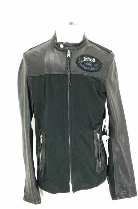 Schott （ショット） シープレザーシングルライダースジャケット メンズ アウター