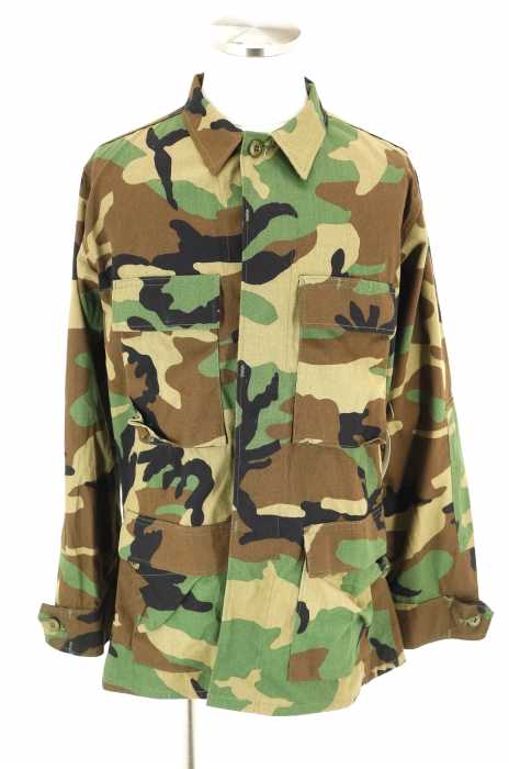 USED （ブランド不明） 迷彩 ミリタリージャケット US ARMY コンバット メンズ アウター