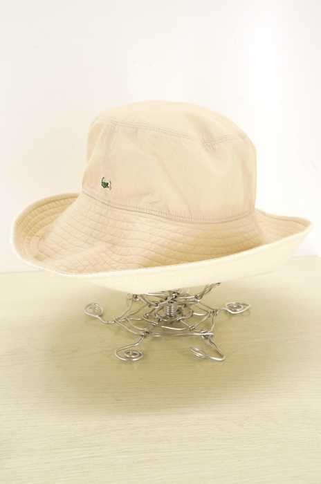 LACOSTE (ラコステ) パイル地切替クラッシャーハット レディース 帽子