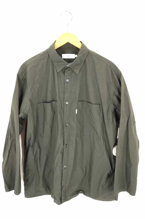 Graphpaper（グラフペーパー） STRETCH TYPEWRITER L/S BOX SHIRT メンズ トップス