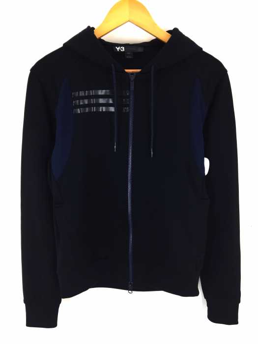 Y-3(ワイスリー) フロントテープジップパーカー メンズ トップス