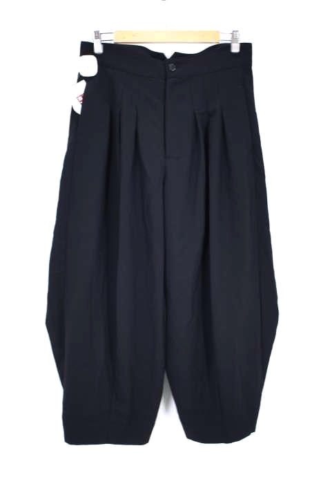 LIMI feu(リミフゥ) W / Gabardine Design Tuck Pants レディース パンツ