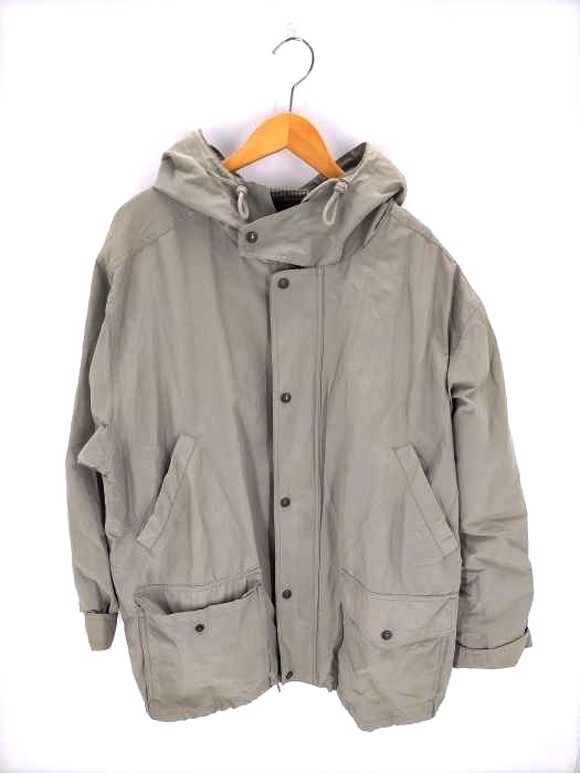 Eddie Bauer（エディーバウアー） 90S 黒タグ 裏地チェックマウンテンパーカ メンズ アウター