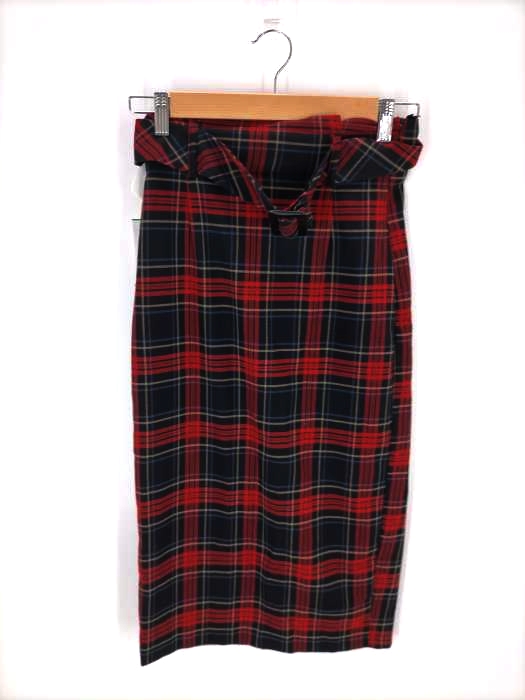 ZARA(ザラ) チェック柄ロングスカート レディース スカート