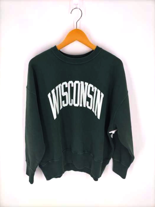 BEAUTY&YOUTH UNITED ARROWS（ビューティーアンドユースユナイテッドアローズ） 21AW WISCONSIN カレッジプリントスウェットプルオーバー レディース トップス