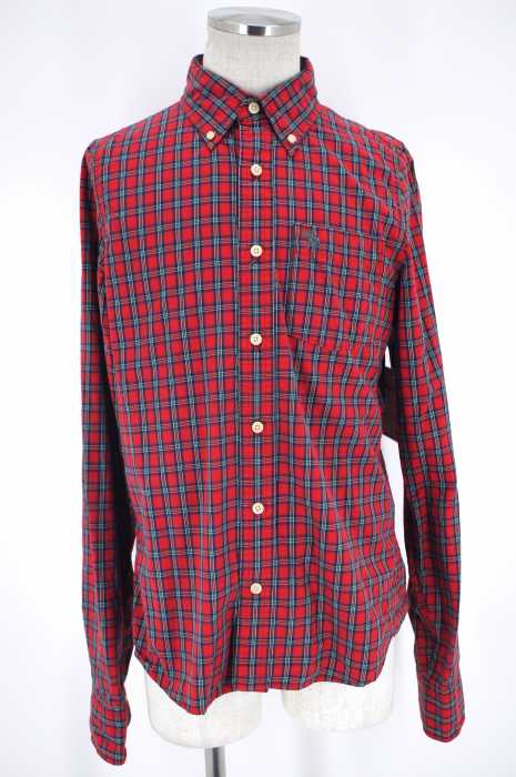 Abercrombie & Fitch （アバクロンビーアンドフィッチ） チェック長袖シャツ メンズ トップス