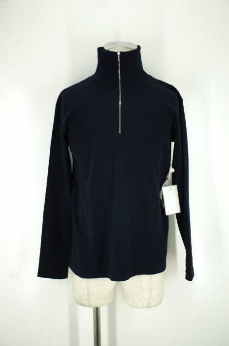 AURALEE (オーラリー) 16AW HEAVY RIB HALF-ZIP LS TEE プルオーバー メンズ トップス