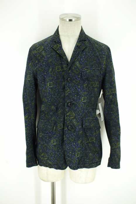 Engineered Garments (エンジニアードガーメンツ) 総柄3Bテーラードジャケット メンズ アウター