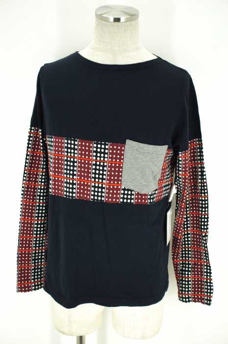 MARNI（マルニ） 袖切替ロングTシャツ メンズ トップス