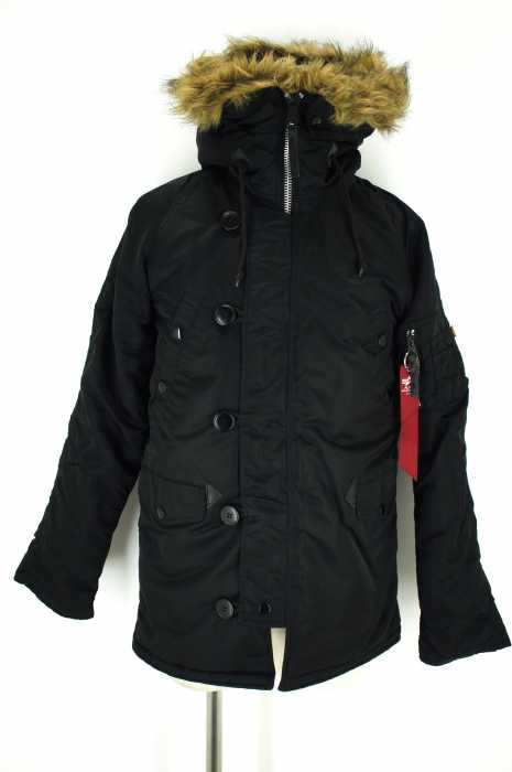 ALPHA INDUSTRIES （アルファインダストリーズ） 16AW N-3B タイト モデル ナイロン フライトジャケット メンズ アウター