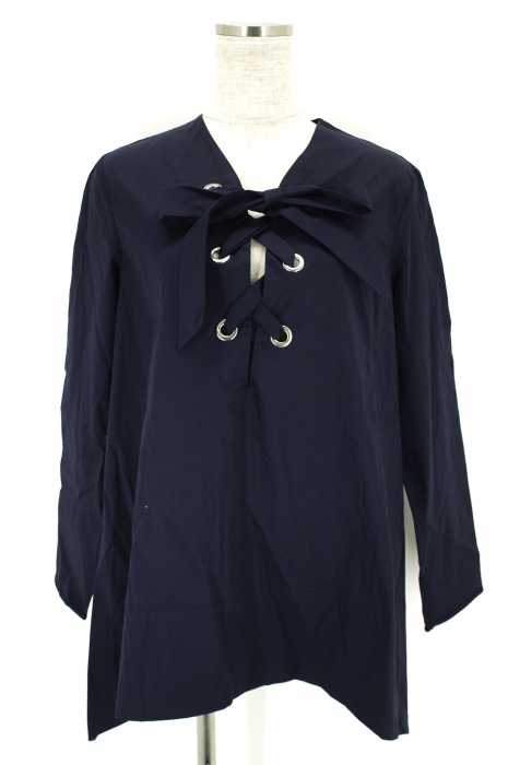 ZARA WOMAN (ザラ ウーマン) レースアップチュニック レディース トップス
