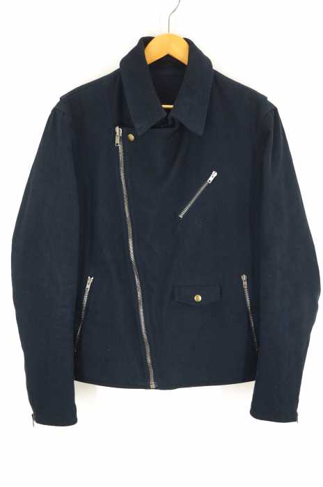 10 Corso Como COMME des GARCONS ADAM KIMMEL（コルソコモ コムデギャルソン アダムキメル） リバーシブルコットンダブルライダースジャケット メンズ アウター