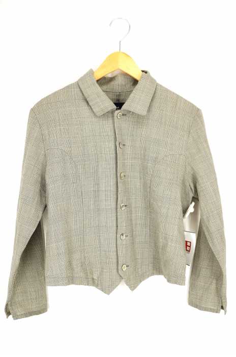 tricot COMME des GARCONS （トリココムデギャルソン） AD1992 グレンチェックショートブルゾン レディース アウター