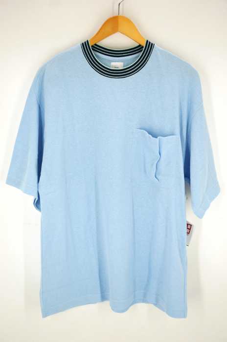 Name. （ネーム） STRIPED TRIM POCKET TEE メンズ トップス