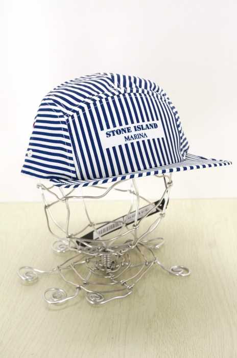 STONE ISLAND (ストーンアイランド) MARINA STRIPE CAP メンズ 帽子