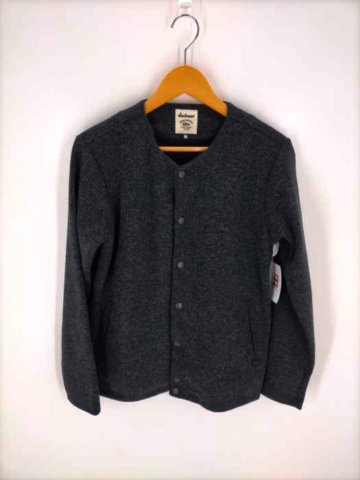 Jackman（ジャックマン） Jersey Collarless Jacket メンズ アウター