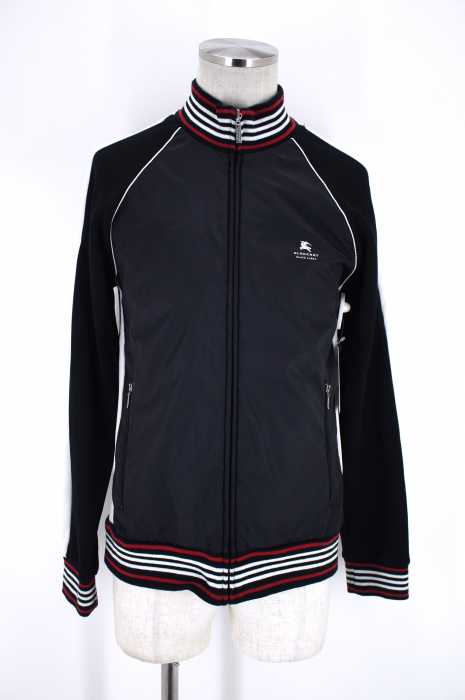 BURBERRY BLACK LABEL （バーバリーブラックレーベル） 切替トラックジャケット メンズ トップス