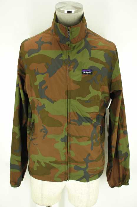 patagonia （パタゴニア） カモ柄ナイロンジップアップジャケット メンズ アウター