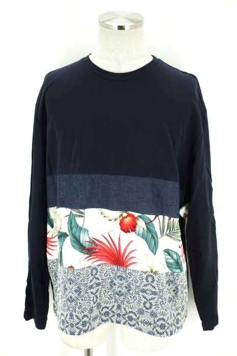 antonio marras（アントニオマラス） ボタニカル切替カットソー メンズ トップス