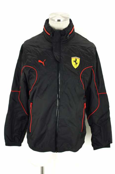 PUMA× Ferrari （プーマ×フェラーリ） ナイロンジップアップパーカー メンズ トップス