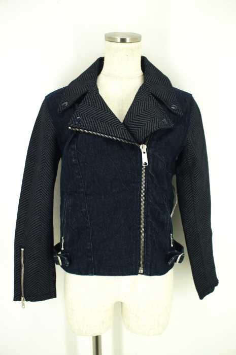 Levi's （リーバイス） デニムライダースジャケット レディース アウター