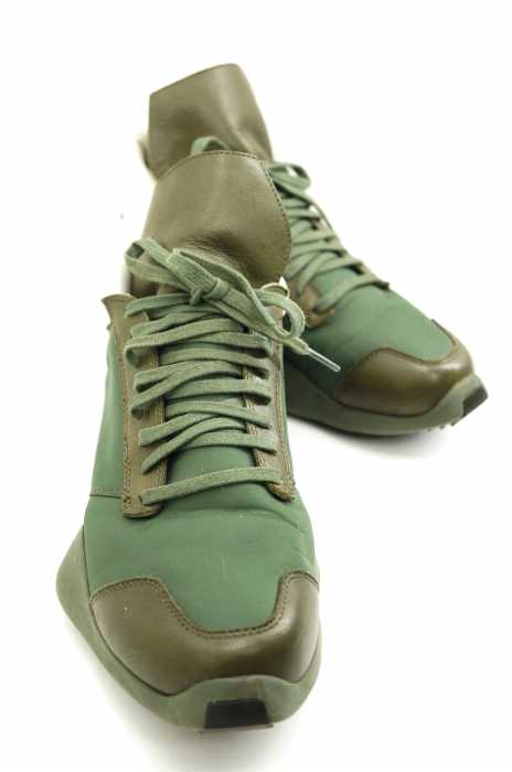 RICK OWENS × adidas （リックオウエンス アディダス） 16SS RO RUNNER ハイテクローカットスニーカー メンズ シューズ