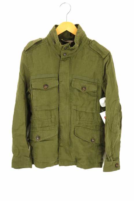 ZARA MAN （ザラマン） M-65 リネンフィールドジャケット メンズ アウター