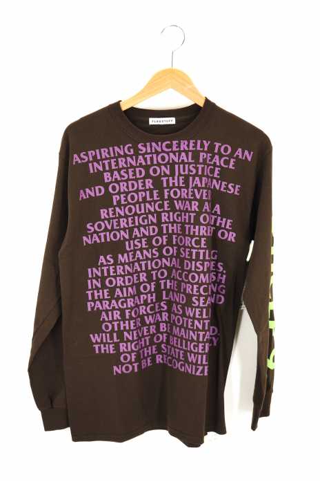 FLAGSTUFF(フラッグスタッフ) article9 L/S Tee メンズ トップス