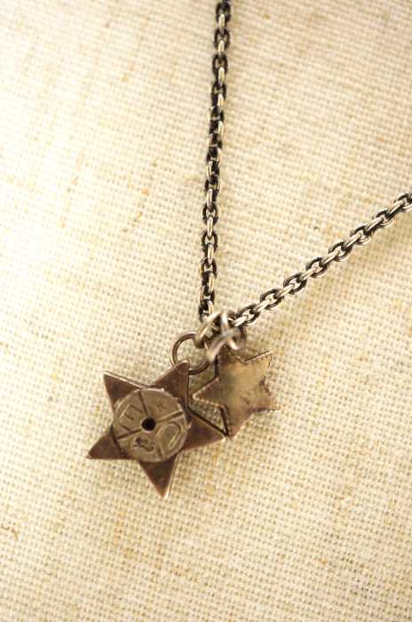 nonnative DWELLER NECKLACE 2 STAR 925 SILVER by END NN-A2518 ノン