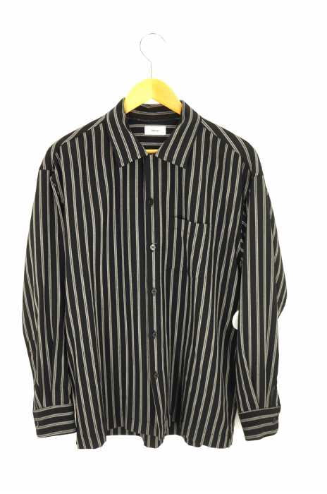 ALLEGE(アレッジ) 18SS ALLEGE STRIPE OPEN COLLAR SHIRT メンズ トップス