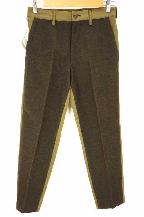 Y's (ワイズ) 14AW ウール切替コットンパンツ レディース パンツ