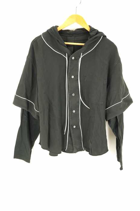 Name. （ネーム） COTTON LAYERED BASEBALL SHIRT メンズ トップス