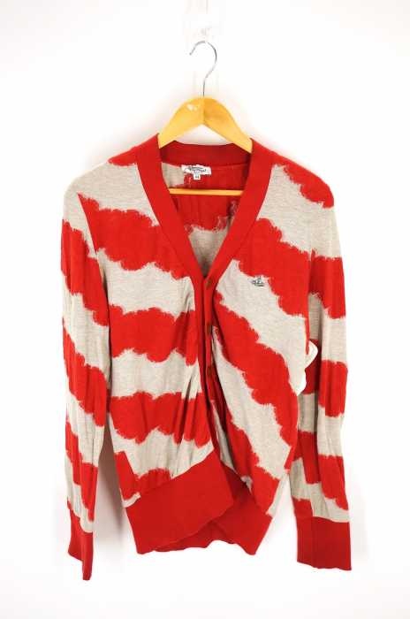 Vivienne Westwood MAN(ヴィヴィアンウエストウッドマン) 17SS ボーダー柄カーディガン メンズ トップス