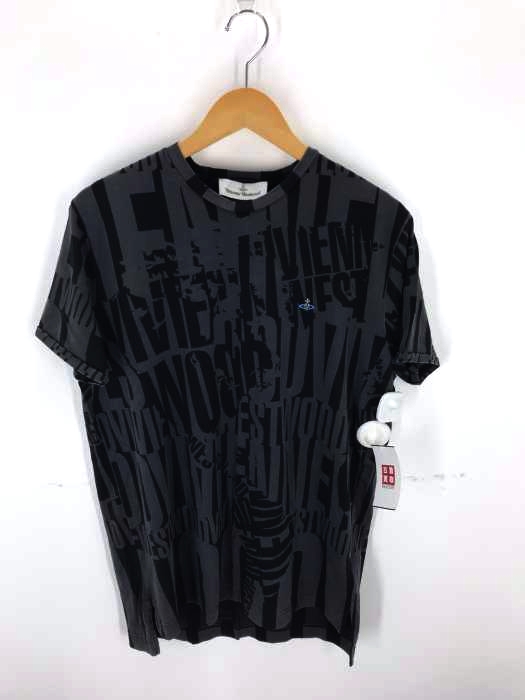 Vivienne Westwood（ヴィヴィアンウエストウッド） オーヴ刺繍　総柄Tシャツ メンズ トップス