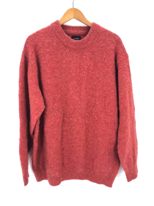 BEAMS(ビームス) シェットランドウール クルーネック ニット メンズ トップス