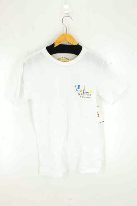 VIOLA&ROSES(ビオラアンドローゼス) ロゴプリントTシャツ メンズ トップス