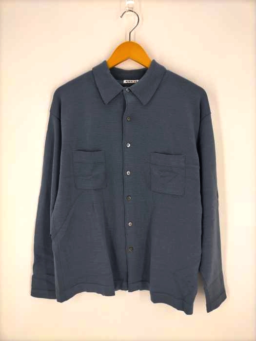 AURALEE（オーラリー） Super Fine Wool Knit Shirts メンズ トップス 