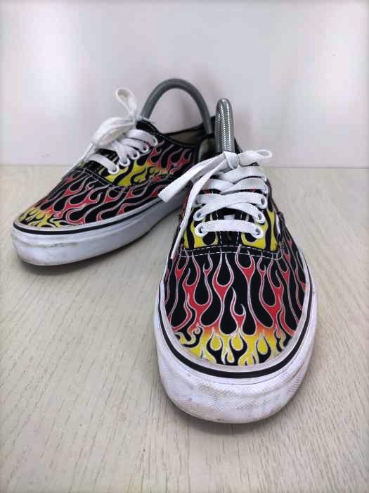 VANS（バンズ） オーセンティック スケーター ファイヤーパターン メンズ シューズ