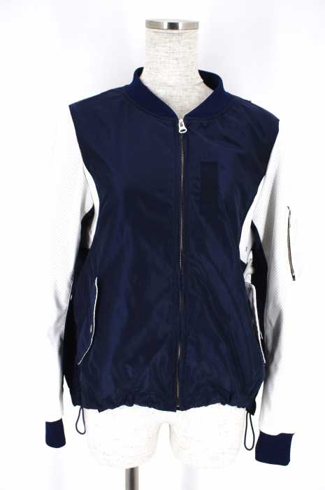 DOUBLE STANDARD CLOTHING(ダブルスタンダードクロージング) ポリエステルサテンブルゾン レディース トップス