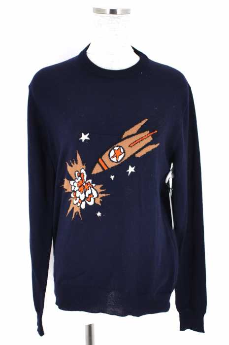 MSGM(エムエスジーエム) クルーネックニットトップス レディース トップス